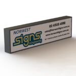 double side lightbox