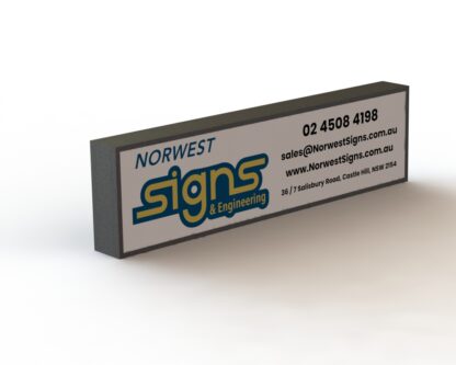 Lightbox Norwest Sign