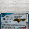 #pvc banner norwest signs