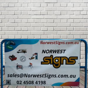 #pvc banner norwest signs